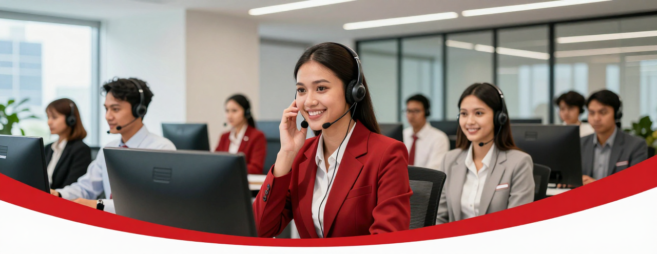 Indonesian Call Center – Hai Zhi Yue J2